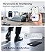 APTMAPT for MagSafe Wallet with Find My Tracking, Ultra-Slim, 3-Card RFID Holder, Strong Magnetic Wallet for iPhone 17/16/15/14/13/12 Pro Max Air Plus, Wireless Charging, Blue