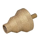 Vearter Diamant Stufenbohrer Fase Bohrer, 20-35-50mm Sechskantgriff Fliesenbohrer für Winkelschleifer, Lochsäge zum Vergrößern Beschneiden Formung Löcher für Marmor, Beton, Kunststein