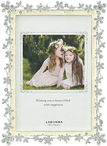 Radonna BJ05-P-WH Photo Frame, Bridal, White, Postcard Size
