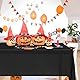 ELECLAND Schwarze Kunststoff-Tischdecke, 137 x 274 cm, schwarze Kunststoff-Tischdecke, rechteckig, für Innen- und Außenbereich, Babyparty, Hochzeit, Geburtstag, Party-Dekorationen