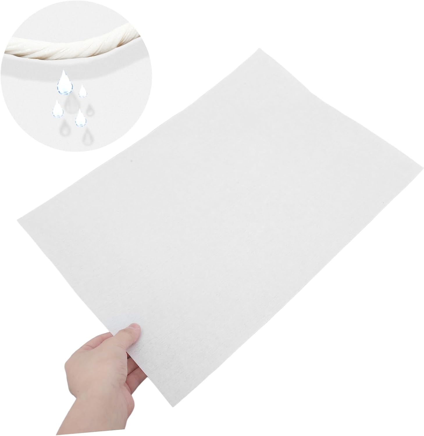 100pcs Disposable Bird Cage Liner Absorbent Animal Cage Cushion Natural Safe Material for Parrots Cockatiels and Other Birds