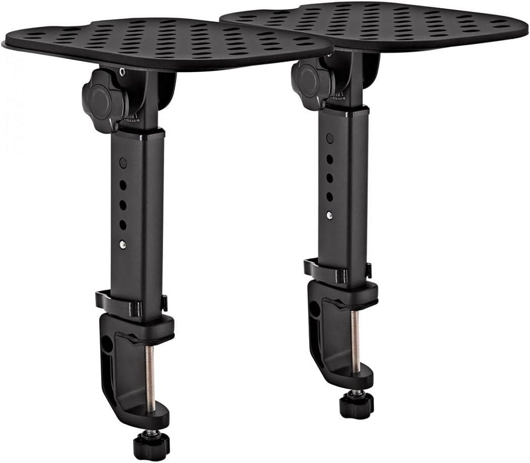 Gator Frameworks Desktop Clamp-On Studio Monitor and Speaker Stand ...