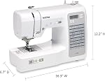 Brother CP100X Computerized Sewing and Quilting Machine, White