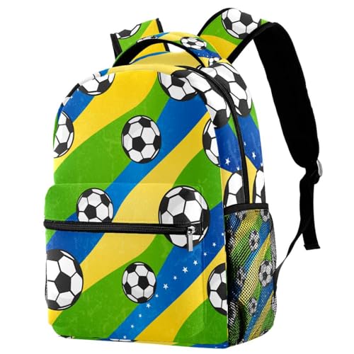 Sac à dos scolaire football imperméable pour protéger les cahiers de vos enfants