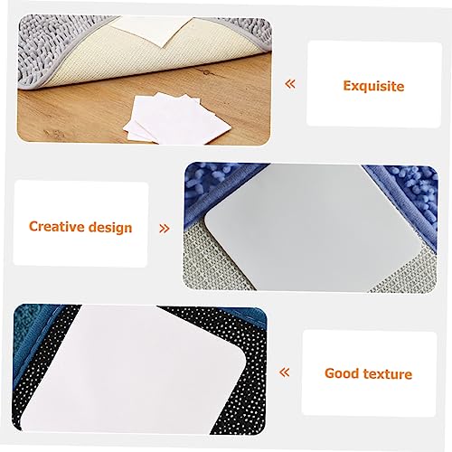 4 Pçs Tapete Adesivos Antiderrapantes Tapete De Canto Tapete De Chão Fita Adesiva Preta Segure Sua Á