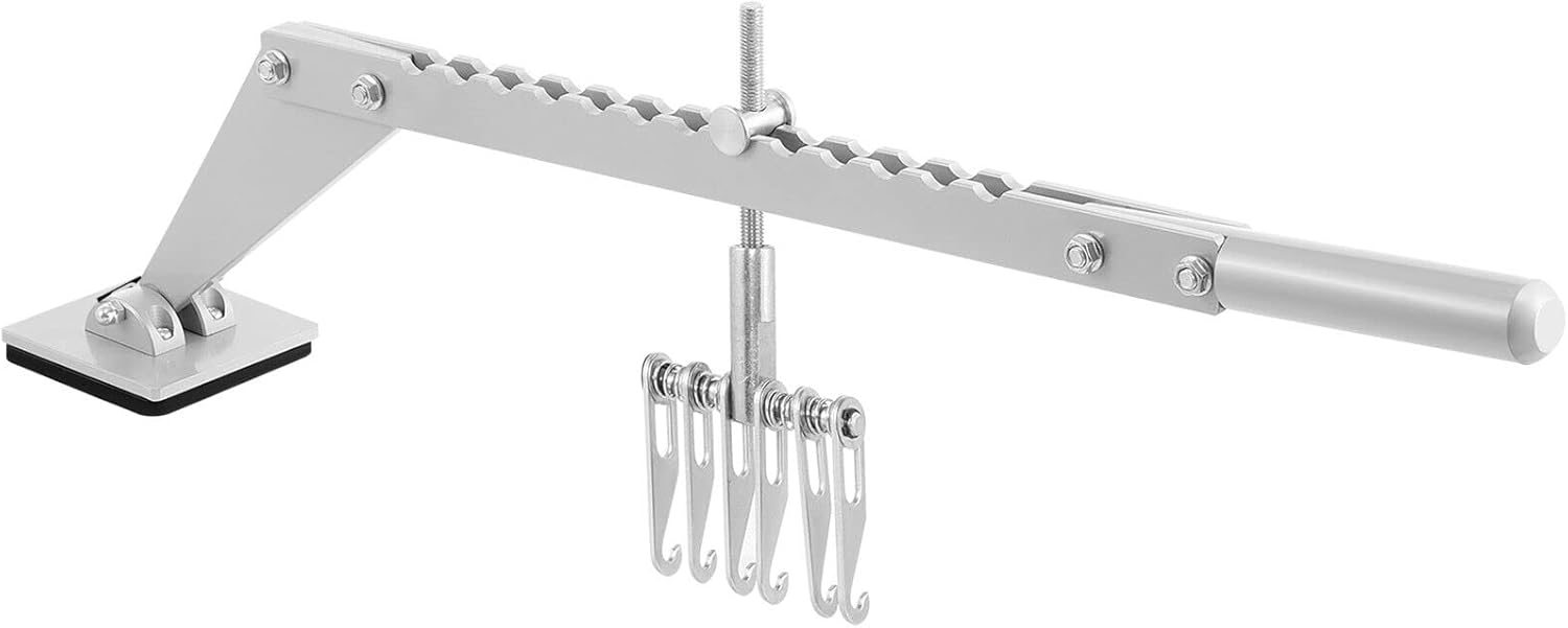 Car Dent Bar Puller Pull Lever Pulling Kit Removal Hammer Repair Auto Body Tool (Silvery)