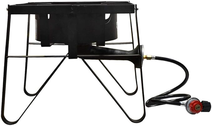 Estufa de un quemador 16.5" x 16.5" de piso miniatura 5