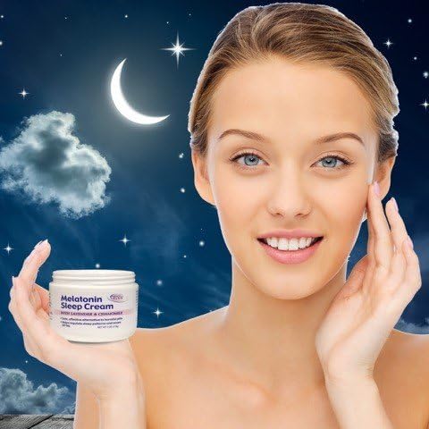 Melatonin Sleep Cream Big 4 Oz. Jar