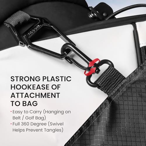FINGER TEN Golf Pouch with Pencils