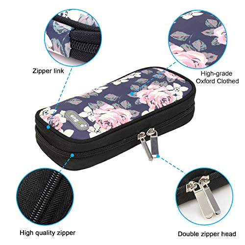 Image of YOUSHARES Insulin Cooler Travel Case - Portable Refrigerated Medicine Case for Insulin Pen, Medication and Diabetic Supplies with 2 TSA Approved Ice Pack
