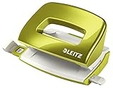 Leitz Wow 50601064 Mini-perforateur en métal Vert