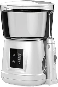 Water Flosser Electric Dental Countertop Professional Oral Irrigator for Teeth 1000ML Family with 6 Multifunctional Jet Tips