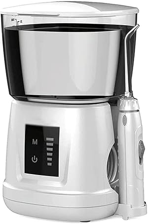 Water Flosser Electric Dental Countertop Professional Oral Irrigator for Teeth 1000ML Family with 6 Multifunctional Jet Tips