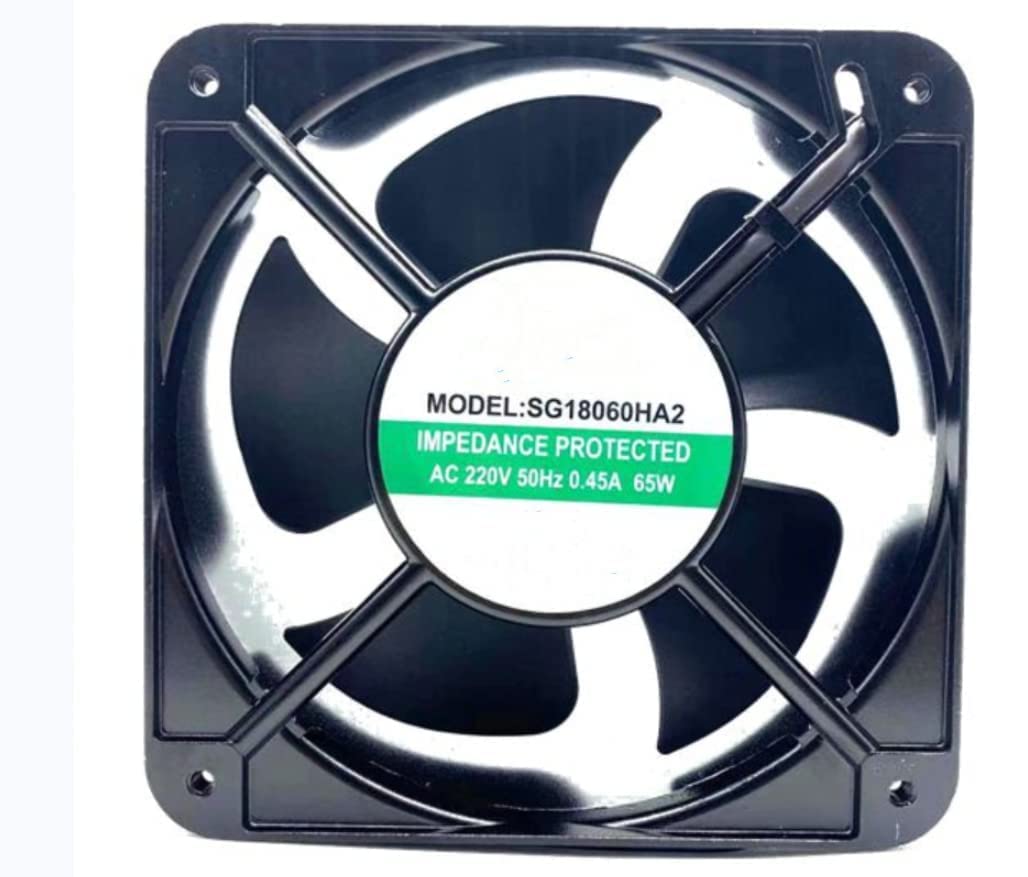 GJEXXPTST 220V 0.45A 65W 18060 Cooling Fan 180X180X60mm