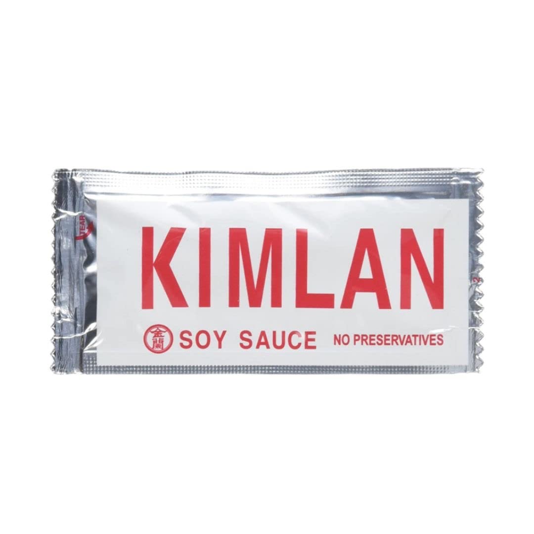 Kimlan Soy Sauce Packets Pack of 100 Preservative Free