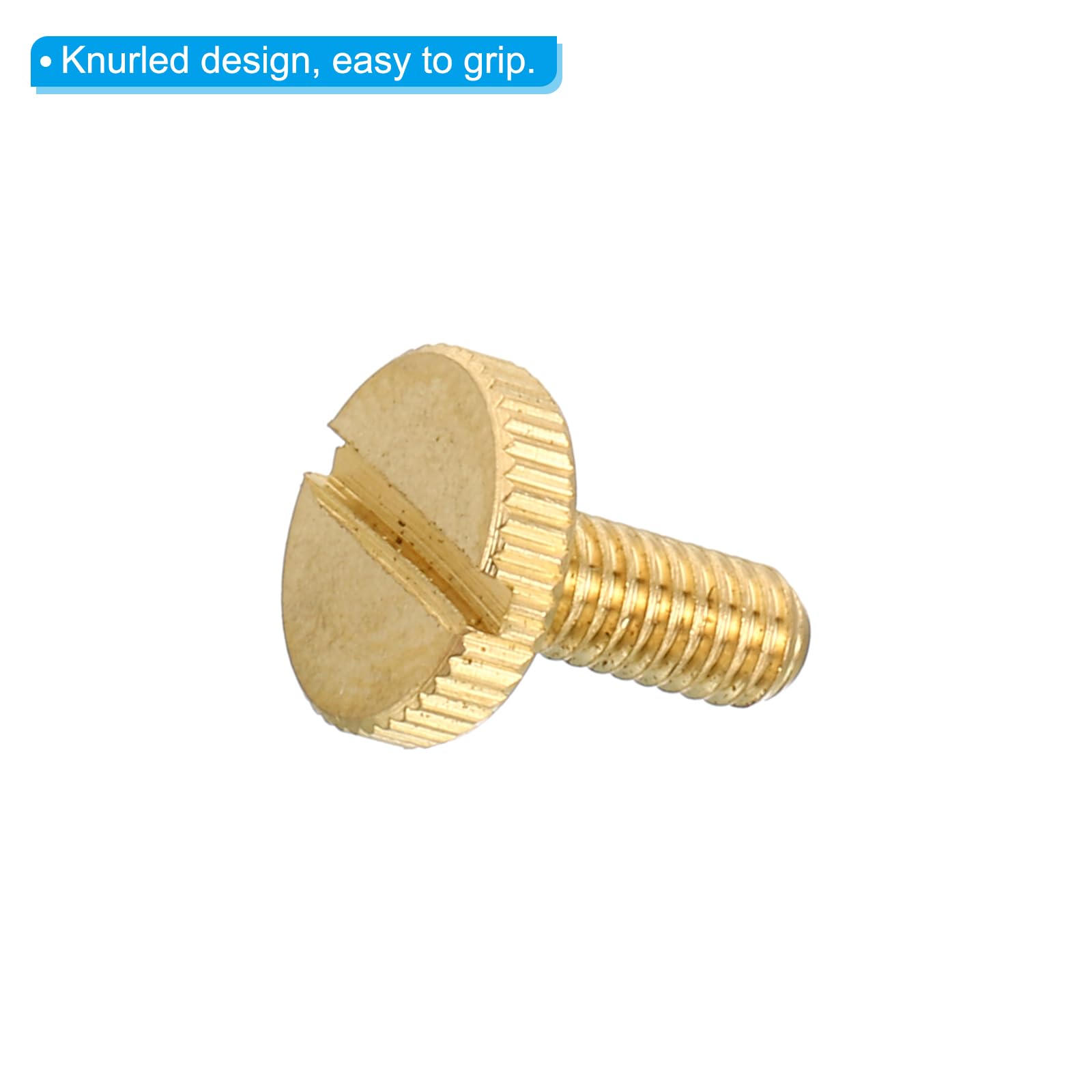 PATIKIL M4x12mm Knurled Thumb Screws - Image 4