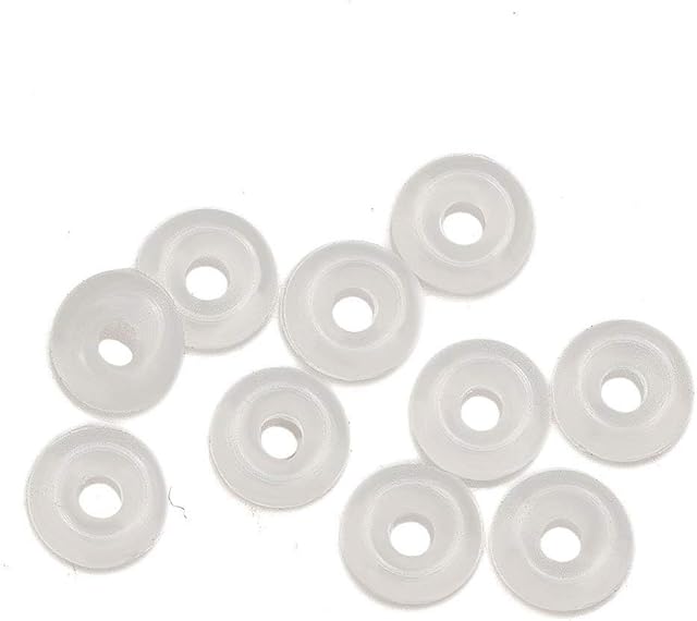 20 x Silicone Rubber Ring Stoppers Will fit Pandora, Biagi, Chamilia and Troll Bracelets