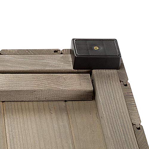 Ferplast Hundehütte kleine Hunde ARGO 60 aus FSC-Holz, Hundehaus Outdoor Wetterfest, Isolierende Kunststofffüße, 70 x 55 x h 52 cm.