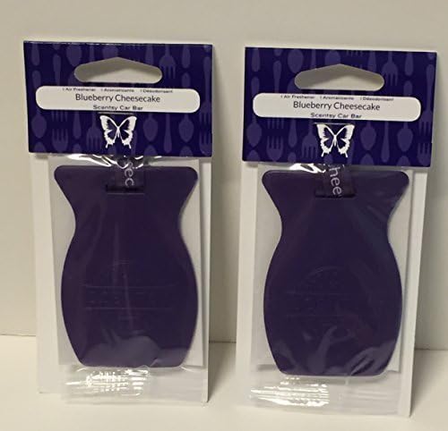 Scentsy 2pk Blueberry Cheesecake Car Bar Air Freshener by Scentsy