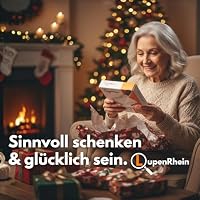 LupenRhein® Lupe mit Licht inkl. Batterien - 3X Vergrößerungsglas - Klappbare Leselupe mit Licht für Senioren groß - Handlupe mit LED Licht dimmbar - Hochwertige Lesehilfe für Senioren – Ansicht 8