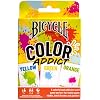 Bicycle Color Addict Matching Family Card Game, Up to 6 Players (Ages 7 and Up), Yellow
