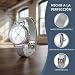 Imagen de Hemobllo Reloj De Cuarzo para Mujer Reloj De Moda con Correa De Malla Diseño Delgado Y Analógico De Pulsera para Uso Diario Regalo para Navidad Cumpleaños Y Boda