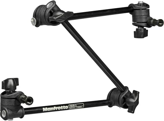 Manfrotto 196AB-3 -Section Single Articulated Arm | Articulated positioning with 3 sections and 1.5kg capacity