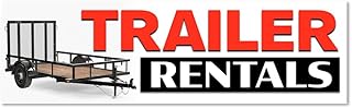 Trailer Rentals Vinyl Banner Large - 36x120