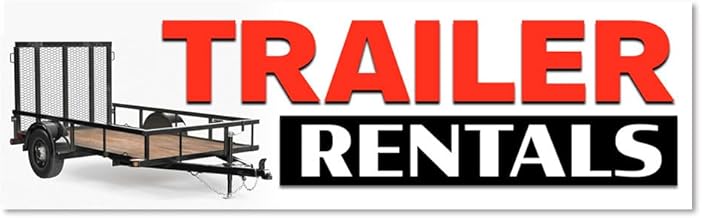 Trailer Rentals Vinyl Banner Large - 36x120