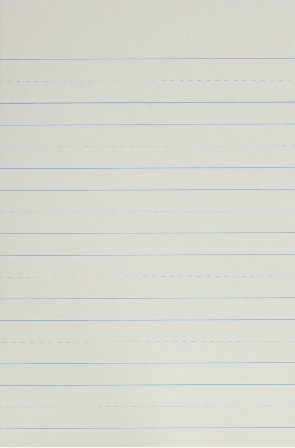 School Smart - 85350 Skip-A-Line Ruled Writing Paper, 3/4 Inch Ruled Long Way, 10-1/2 x 8 Inches, Pack of 500 : Office Products