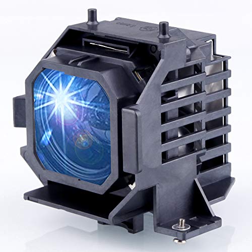 Huaute V13H010L31 / ELPLP31 Replacement Projector Lamp with Housing for Epson EMP 830 Epson EMP 835 Epson PowerLite 830 Epson PowerLite 830p Epson PowerLite 835 Epson PowerLite 835p Projectors