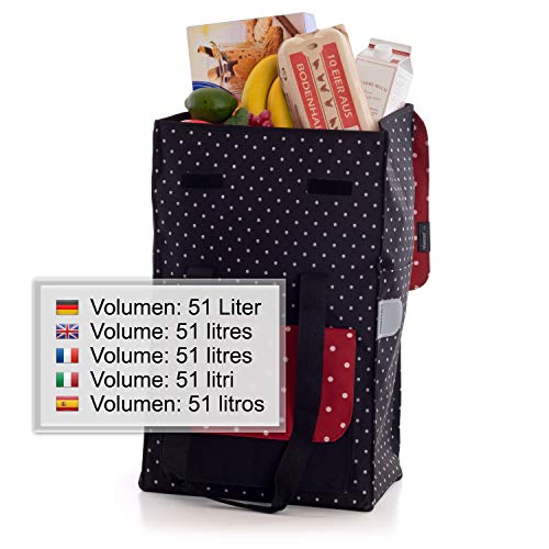 Andersen Shopper Tasche Rul 51 Liter schwarz – Bild 6