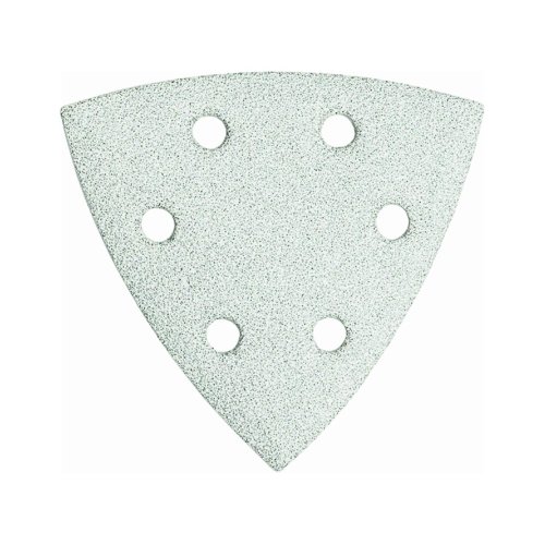Bosch SDTW240 3-1/2 In.240 Grit 5-Piece White Detail Sander Abrasive Triangles for Paint