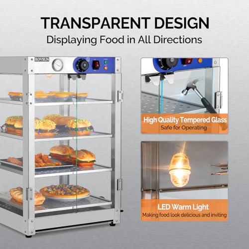 Commercial Pretzel Warmer Display Case