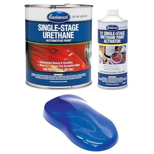 Eastwood 3:1 Burnout Blue Metallic Single Stage Automotive Spray Paint 1 Sprayable Gallon Kit