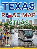 TEXAS ROAD MAS ATLAS 2027 [FULL-COLOR]: NAVIGATE SCENIC HIGHWAYS ,HIDDENGEMS, AND MAJOR CITY ROUTES ACROSS THE LONE STAR STATE.