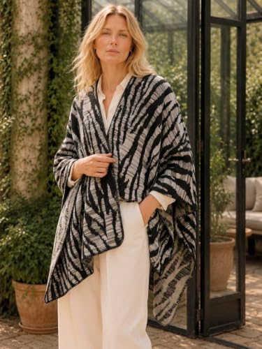 Image of Breezy Lane Shawl Wraps for Women Ponchos Ruana Wraps Cardigan