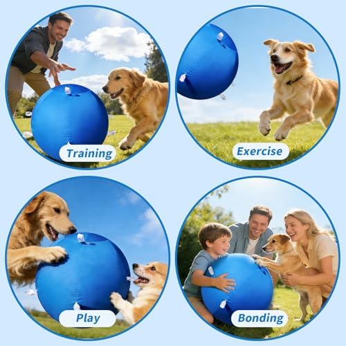 Cover Only couverture seulement 25 Inch Zipperless Herding Ball Cover with Straps for Dogs & Horses — view 5