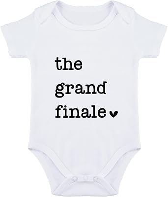 The Grand Finale Baby Bodysuit Last Baby Announcement Coming Soon Bodysuit Infant