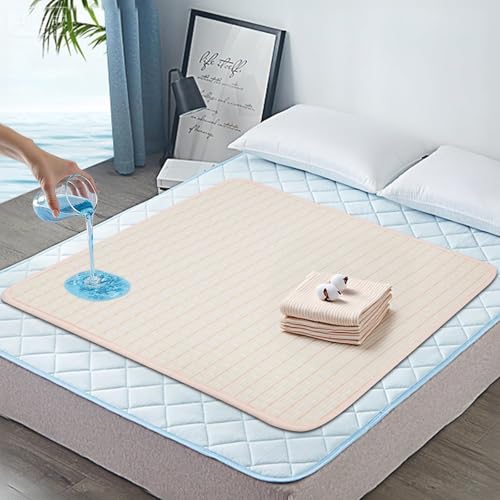 Recopilación de Protectores de colchón - solo los mejores. 50 Almohadillas de Cama Absorción Extra Alta 2PCS,Impermeable Secado Rápido,Empapadores Reutilizable Lavable para Incontinencia Urinaria,Protectores de Cama para...