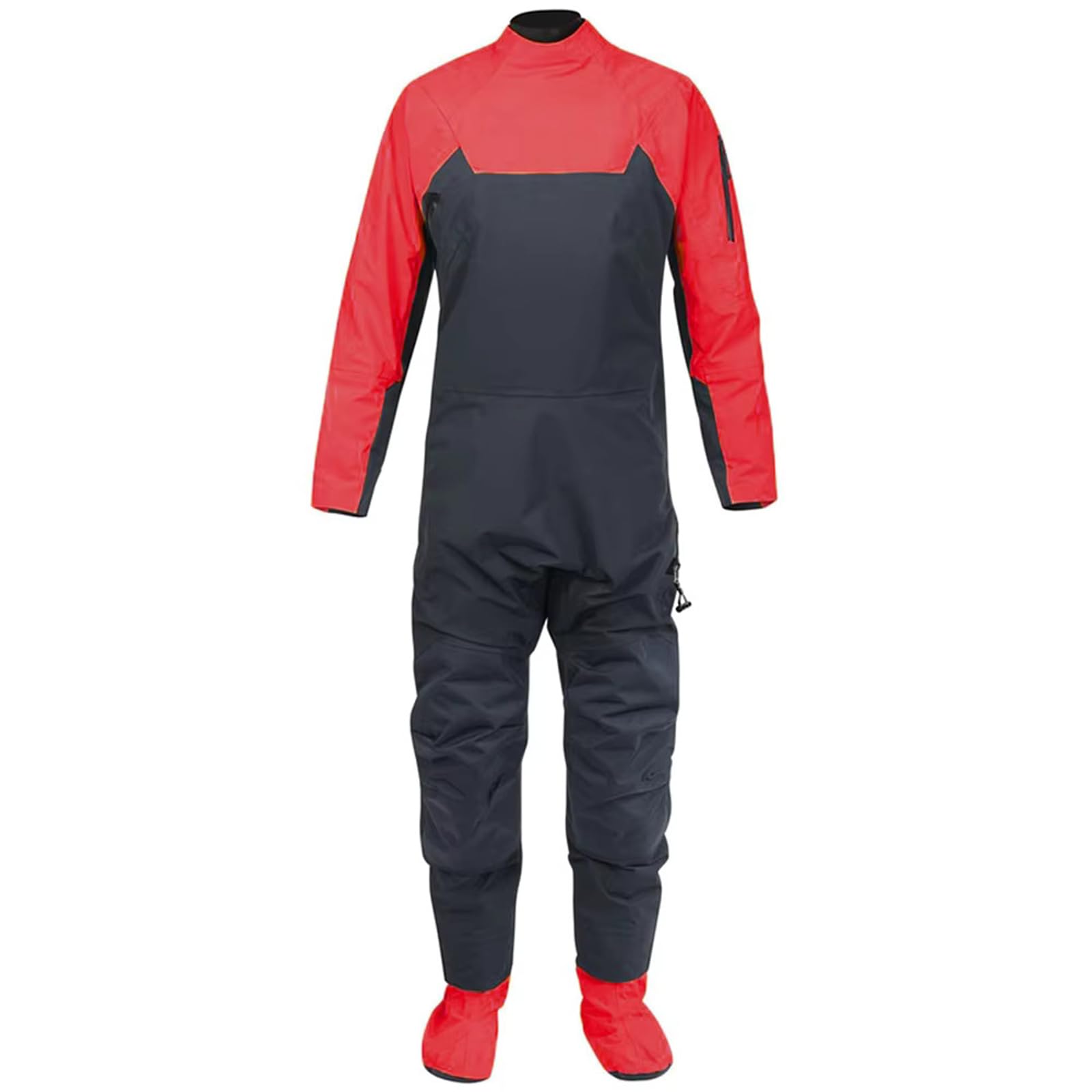 BEIAKE Surfing Kayaking Neoprene Dry Suits Latex Equipment Seals Zipper Dive Dry Suit Women for Fishing Sailing Diving