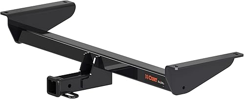 CURT 13366 Enganche de remolque Clase 3, receptor de 2 pulgadas, se adapta a Volkswagen Atlas seleccionados