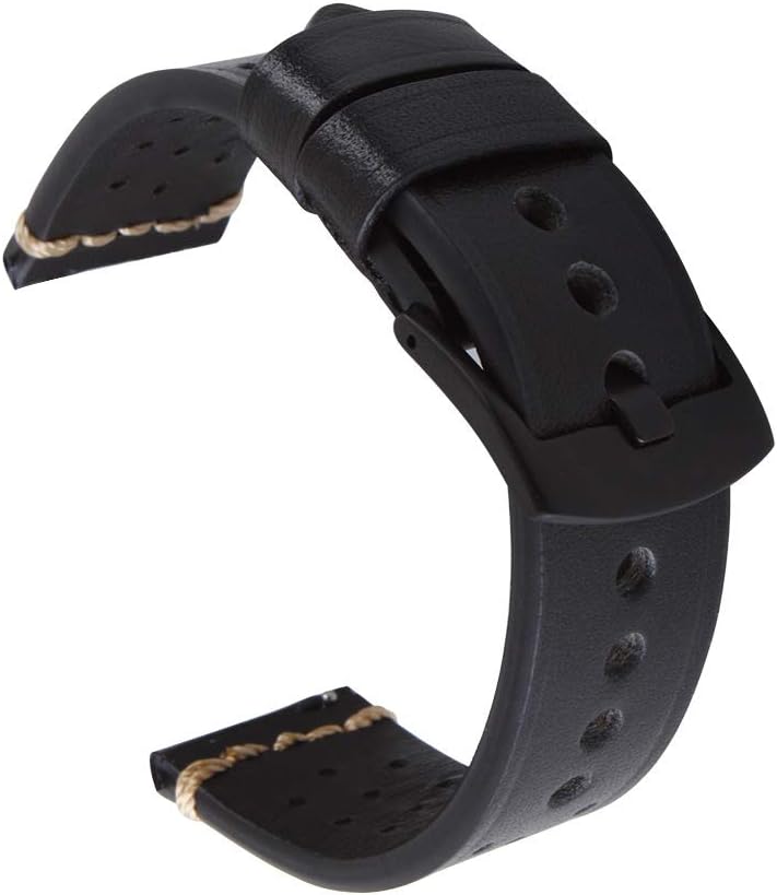 Cowhide Strap Universal 18mm 20mm 22mm 24mm Suture Quick Release Watch Accessories Leather Watchband
