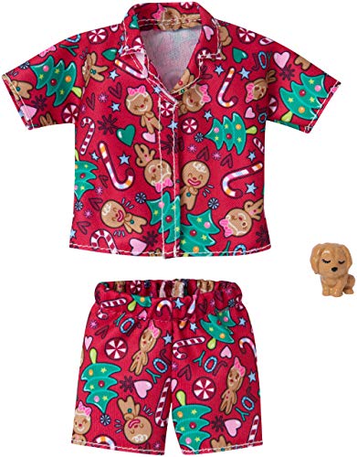 Barbie Pyjama Noël | Mattel GGG49 | Mode | Vêtements de Poupée