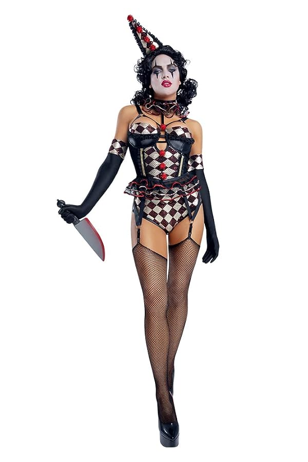 Starline Women's Killer Clown Costume (XL) by Starline - Used condition - US$13.25