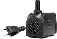 Bomba Submersa PL-202 para Aquários, Fontes e Lagos - 600 L/H, Silenciosa, Econômica e Compacta, Elevação de Até 1,3m (110V)