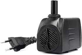 Bomba Submersa PL-202 para Aquários, Fontes e Lagos - 600 L/H, Silenciosa, Econômica e Compacta, Elevação de Até 1,3m (110V)