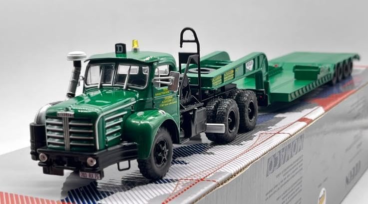 ODEON 069 - Modèle Réduit Tracteur Berliet TBO Dessirier & Zucconi - Échelle 1/43 En Résine