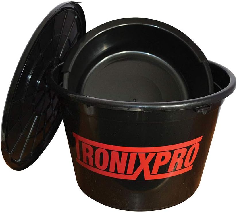 Tronixpro Bucket, Tray And Lid, 27L bait bucket Amazon.co.uk Sports
