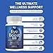 BLUE VIBE Eye Boost Pro Maximum Strength Overall Health & Wellness Support Supplement, Official EyeBoost Premium Wellness & Health Management Formula Supplement Pills (2 Pack - 120 Capsules)